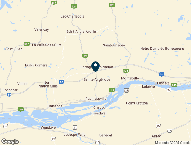 1950 Côte des Cascades, Papineauville, QC J0V 1R0, Canada