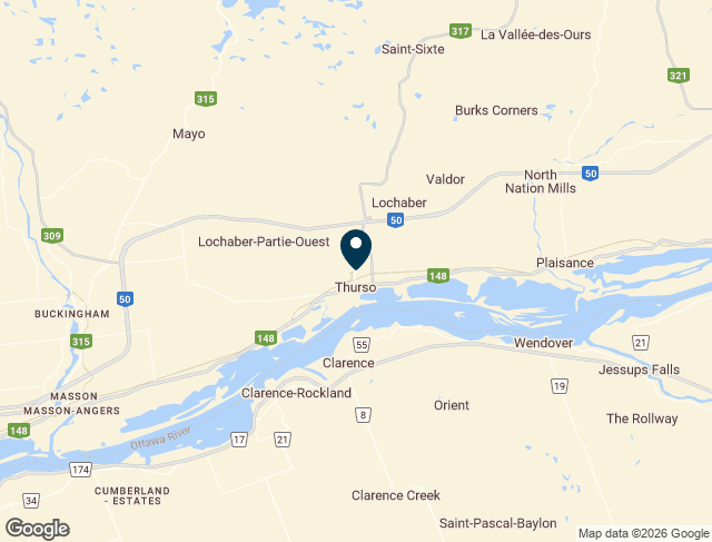 Rue Dufferin, Thurso, QC J0X 3B0, Canada