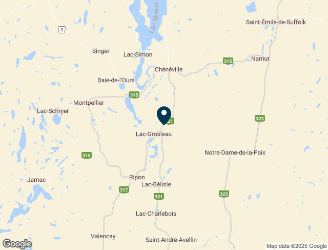 365 QC-321, Ripon, QC J0V 1V0, Canada