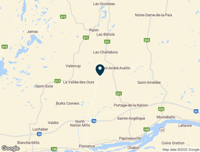 Parcours Louis-Joseph Papineau, Saint-André-Avellin, QC J0V 1W0, Canada
