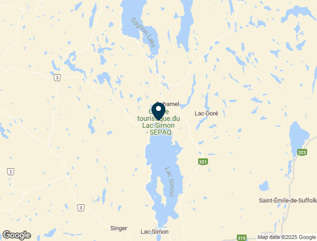 Centre touristique du Lac-Simon, 1216 Rue Principale, Duhamel, QC, Canada