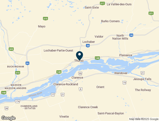 299 Rue Victoria, Thurso, QC J0X 3B0, Canada